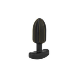 ELECTRASTIM - TARTARUS PLUG ANALE QUADRIPOLARE IN SILICONE NERO