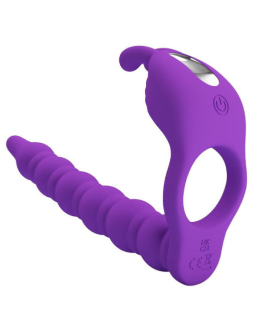 PRETTY LOVE - BLACKNEY ANELLI PER PENE CON SPINA VIBRATORE