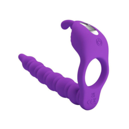 PRETTY LOVE - BLACKNEY ANELLI PER PENE CON SPINA VIBRATORE