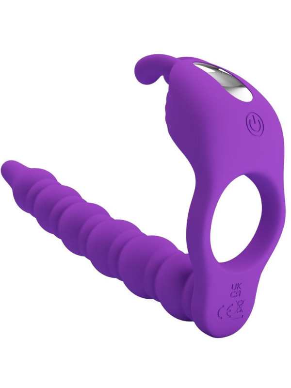 PRETTY LOVE - BLACKNEY ANELLI PER PENE CON SPINA VIBRATORE