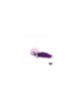 KINK - PLUG ANALE MISURA M 8 X 3,5 CM CON CODA SINTETICA 40 CM VIOLA