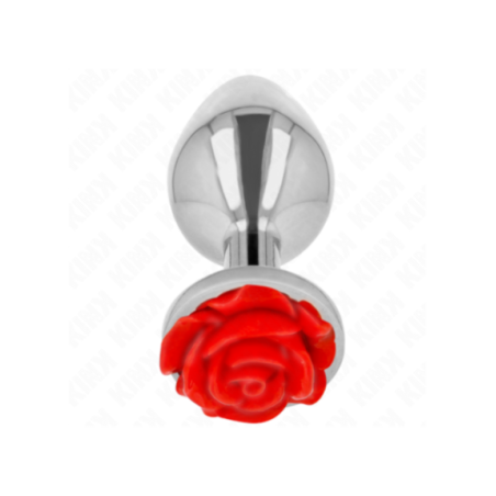 KINK - PLUG ANALE ROSA ROSSO TAGLIA L