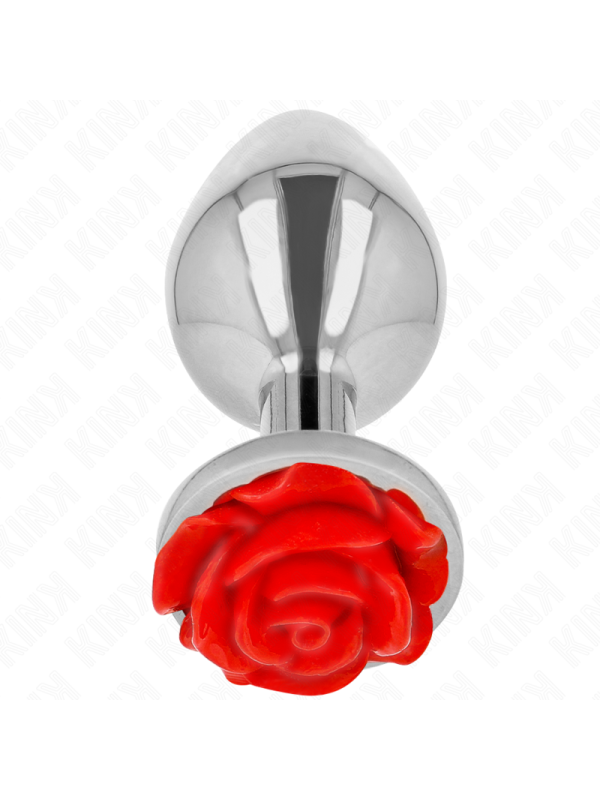 KINK - PLUG ANALE ROSA ROSSO TAGLIA L