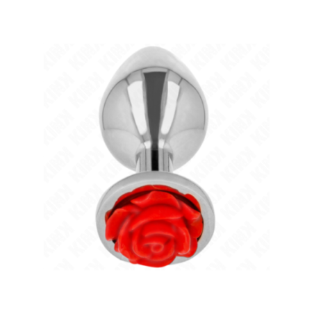 KINK - PLUG ANALE ROSA ROSSO TAGLIA M