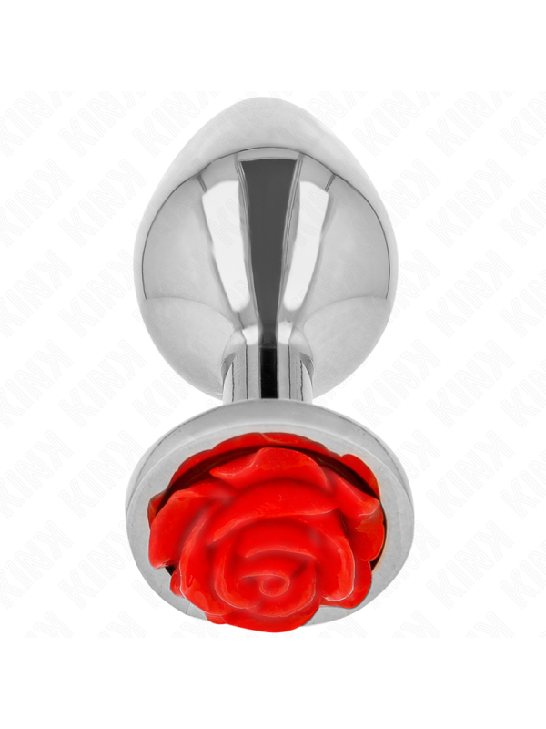 KINK - PLUG ANALE ROSA ROSSO TAGLIA S