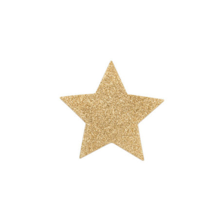 BIJOUX - INDISCRETS COPRI CAPEZZOLI FLASH GOLDEN STAR