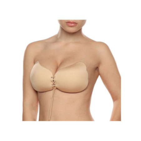 BYE-BRA - LACE-IT VALORIZZAZIONE PUSH-UP BEIGE COPPA B