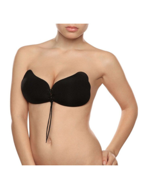 BYE-BRA - LACE-IT VALORIZZAZIONE PUSH-UP NERO COPPA D