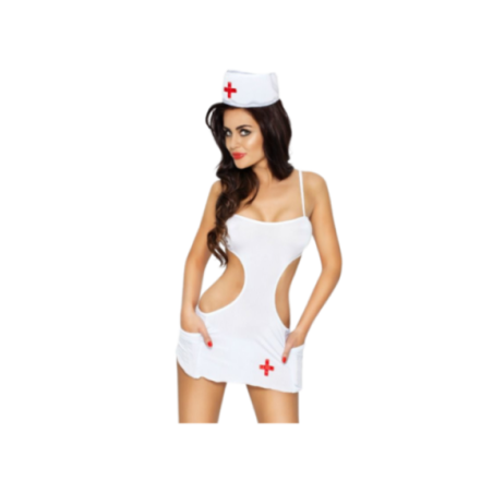 PASSION - SET AKKIE DONNA COSTUME DA INFERMIERA S/M
