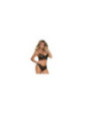 SUBBLIME - SET REGGISENO E MUTANDINE NERO S / M