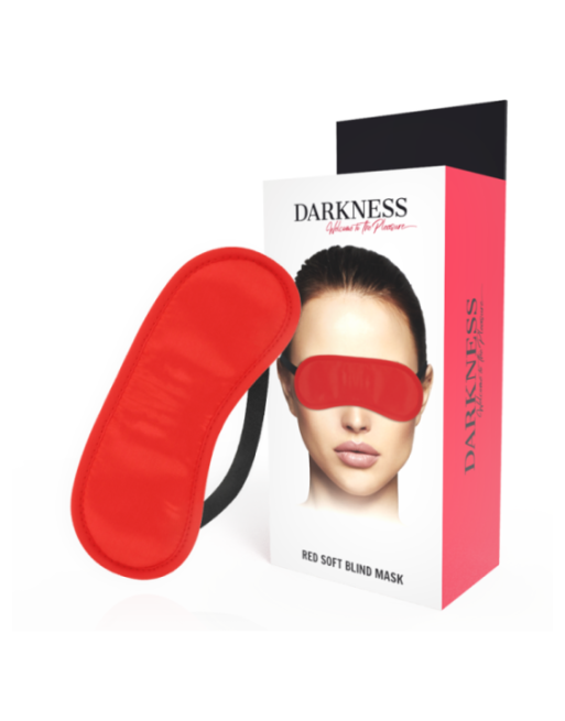 DARKNESS - MASCHERA ROSSA LISCIA