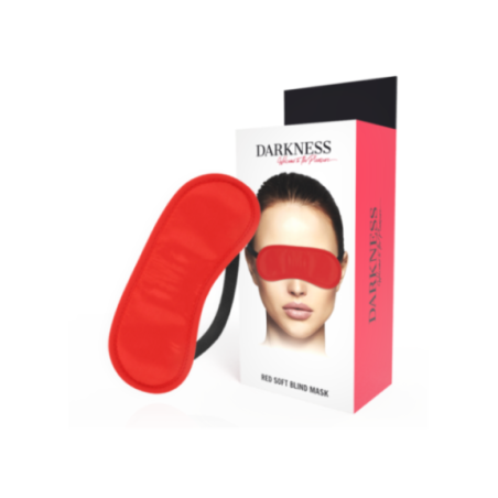 DARKNESS - MASCHERA ROSSA LISCIA