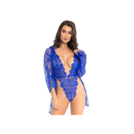 LEG AVENUE - ORSACCHIOTTO E VESTAGLIA BLU M