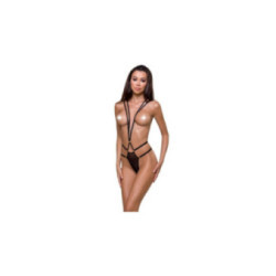 PASSION - BRETELLE MEGGY TEDDY COLLEZIONE DEVIL L/XL