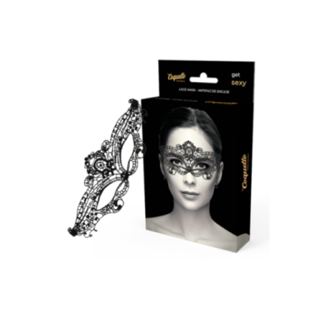 COQUETTE CHIC DESIRE - MASCHERA IN FINE PIZZO NERO