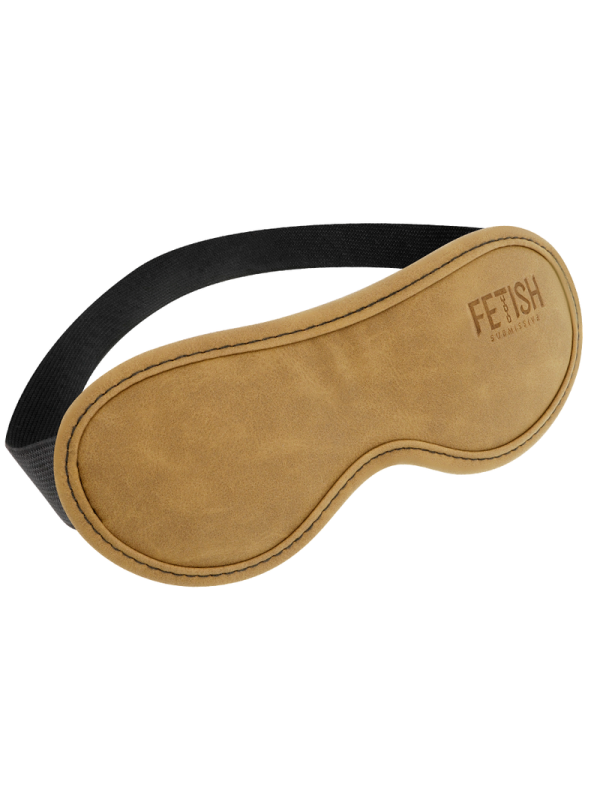FETISH SUBMISSIVE ORIGIN - MASCHERA IN PELLE VEGANA CON FODERA IN NEOPRENE