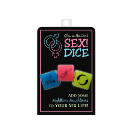 KHEPER GAMES - DADI DEL SESSO GLOW IN THE DARK