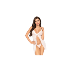 PENTHOUSE - BABYDOLL AFTER SUNSET BIANCO L/XL