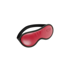 FETISH SUBMISSIVE DARK ROOM - MASCHERA VEGANA IN PELLE CON FODERA IN NEOPRENE