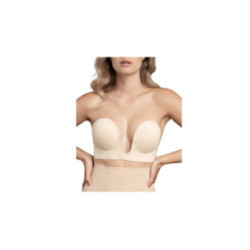 BYE-BRA - REGGISENO SENZA MANIGLIE EN U BEIGE COPPA A