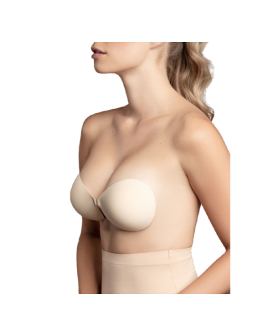 BYE-BRA - REGGISENO INVISIBLE BEIGE COPPA A