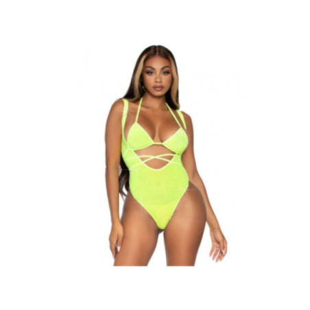 LEG AVENUE - TOP BIKINI E BODY TAGLIA UNICA