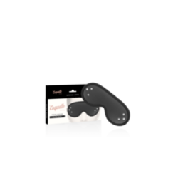 COQUETTE CHIC DESIRE - MASCHERA FANTASIA VEGANA IN PELLE CON FODERA IN NEOPRENE