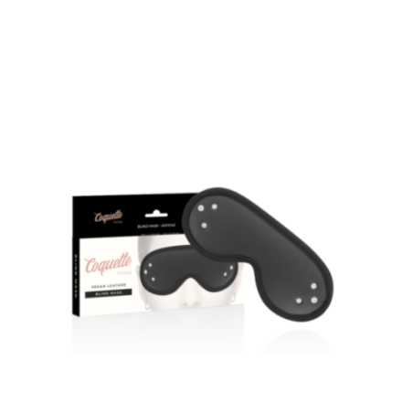 COQUETTE CHIC DESIRE - MASCHERA FANTASIA VEGANA IN PELLE CON FODERA IN NEOPRENE