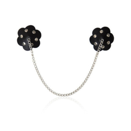 OHMAMA FETISH - PROTEZIONE PER CAPEZZOLO PETALO CON CATENA