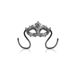 OHMAMA - MASCHERE STILE VENEZIANO MASCHERA ARGENTO