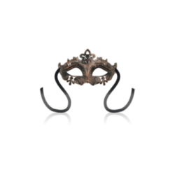 OHMAMA - MASCHERE MASCHERA IN RAME STILE VENEZIANO