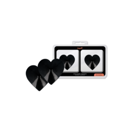 COQUETTE CHIC DESIRE - COPRI CAPEZZOLI BLACK HEARTS