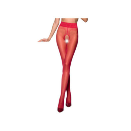 PASSION - TIOPEN 001 COLLANT ROSSO 3/4 20 DEN