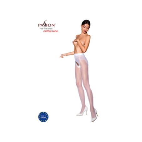 PASSION - TIOPEN 006 COLLANT BIANCO 1/2 30 DEN