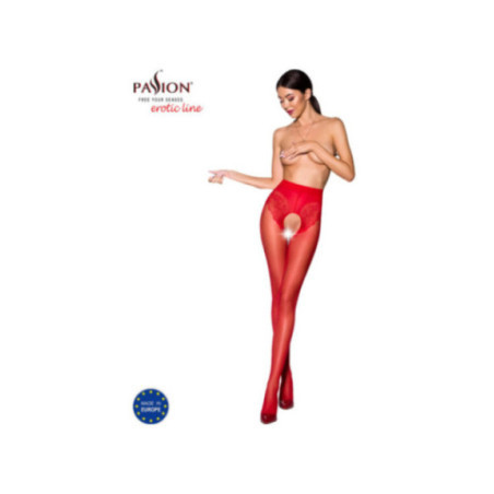 PASSION - TIOPEN 006 COLLANT ROSSO 3/4 30 DEN