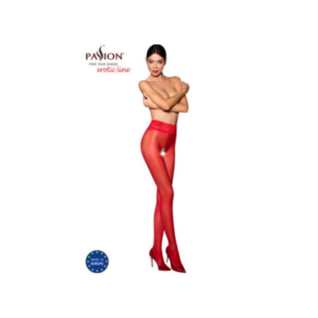 PASSION - TIOPEN 008 COLLANT ROSSO 1/2 30 DEN