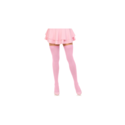 LEG AVENUE - CALZINI IN NYLON ROSA