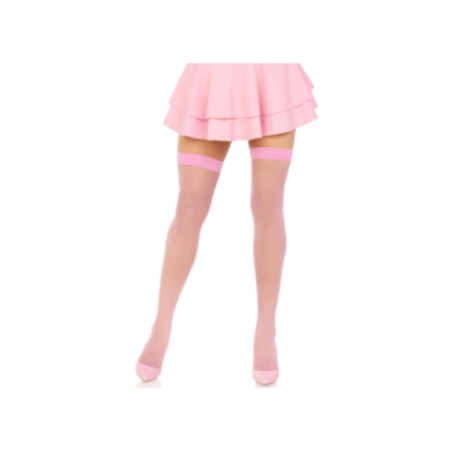 LEG AVENUE - CALZE A RETE ROSA