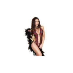 CHILIROSE - CR 3635 BODY FIORI SENZA CAVALLETTO ROSSO S/M