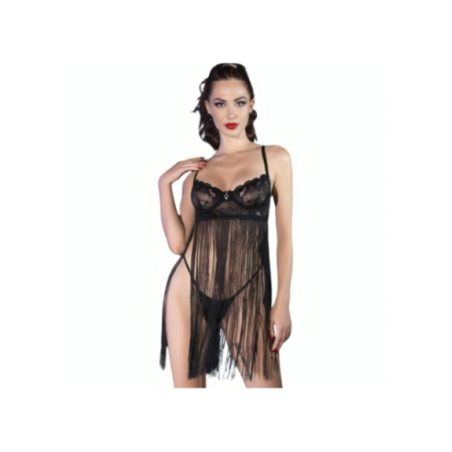 CHILIROSE - CR 4496 BABYDOLL NERO L/XL