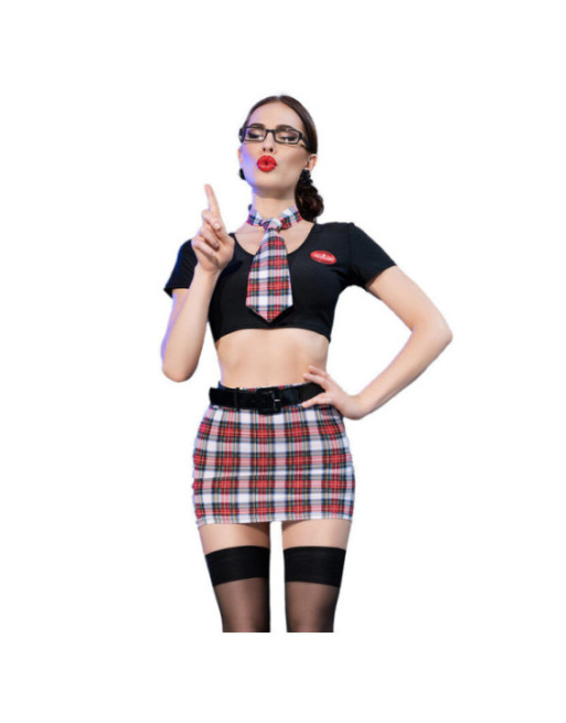 CHILIROSE - CR 4425 COSTUME SCUOLA NERO L/XL