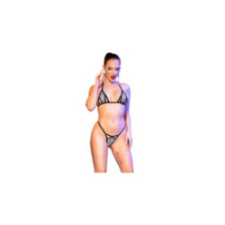 CHILIROSE - CR 4659 BIKINI ARGENTO S/M