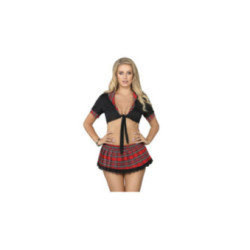 SUBBLIME - COSTUME SEXY DA SCUOLA CON TOP L/XL
