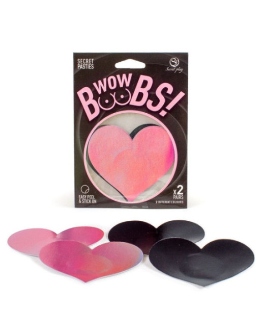 SECRET PLAY - WOW TETTE! COPRI CAPEZZOLI A CUORE