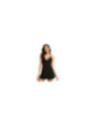 Subblime Babydoll Nero con Spalline Incrociate sulla Schiena L/XL