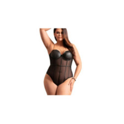 SUBBLIME - BODY CON BRETELLE A CATENA NERA L/XL