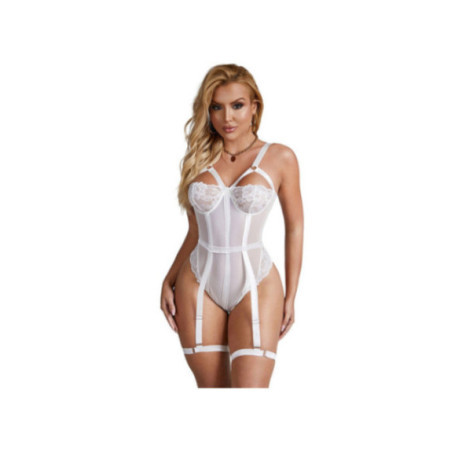 SUBBLIME - ORSACCHIOTTO CON DETTAGLIO REGGERIZZATO SUL PETTO BIANCO L/XL