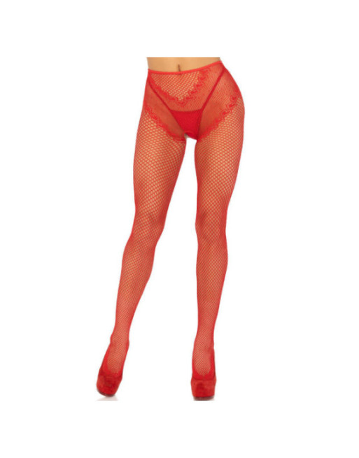 LEG AVENUE - CALZE A RETE SENZA CAVALLO ROSSO