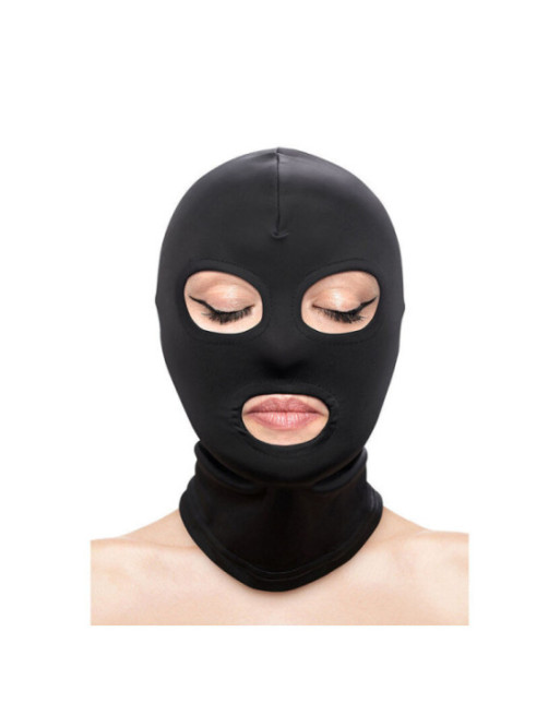 NS NOVELTIES - FETISH & FASHION OCCHI E BOCCA CAPPUCCIO NYLON NERO