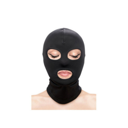 NS NOVELTIES - FETISH & FASHION OCCHI E BOCCA CAPPUCCIO NYLON NERO